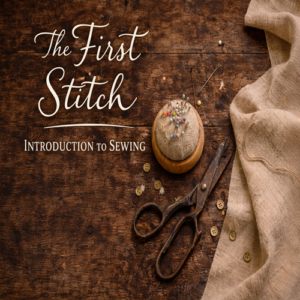 The First Stitch: A Beginner Sewing Session - April 11, 2026